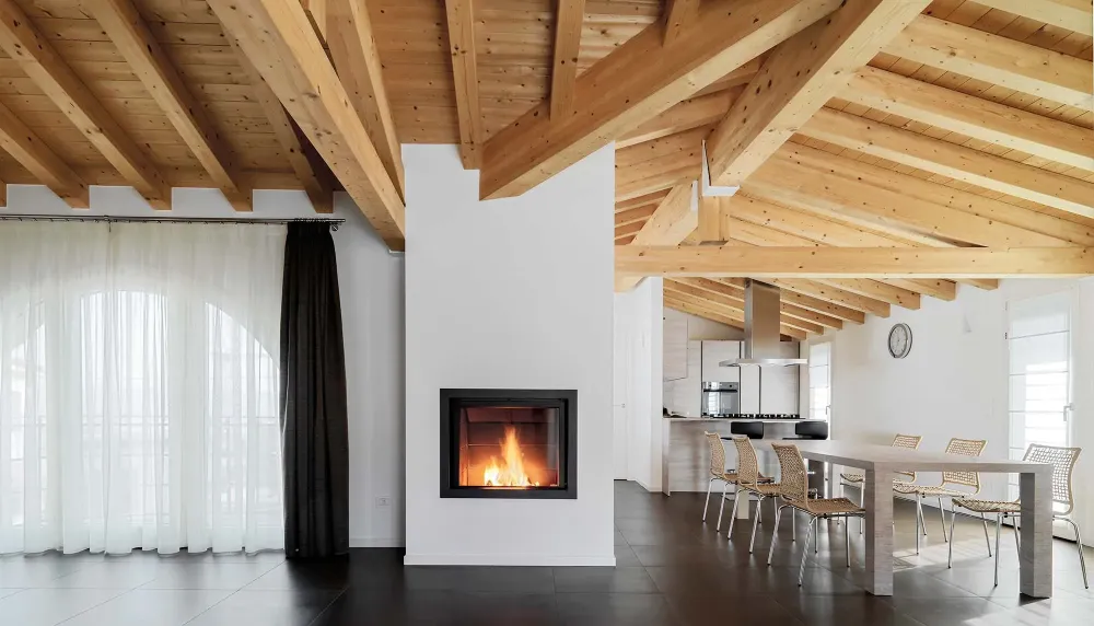 cheminée moderne