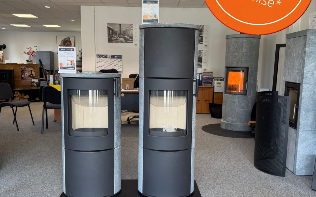 Avril 2026 : place a Rhea flam avec le LAMIA pierre ollaire et le LAMIA accumulation pierre ollaire